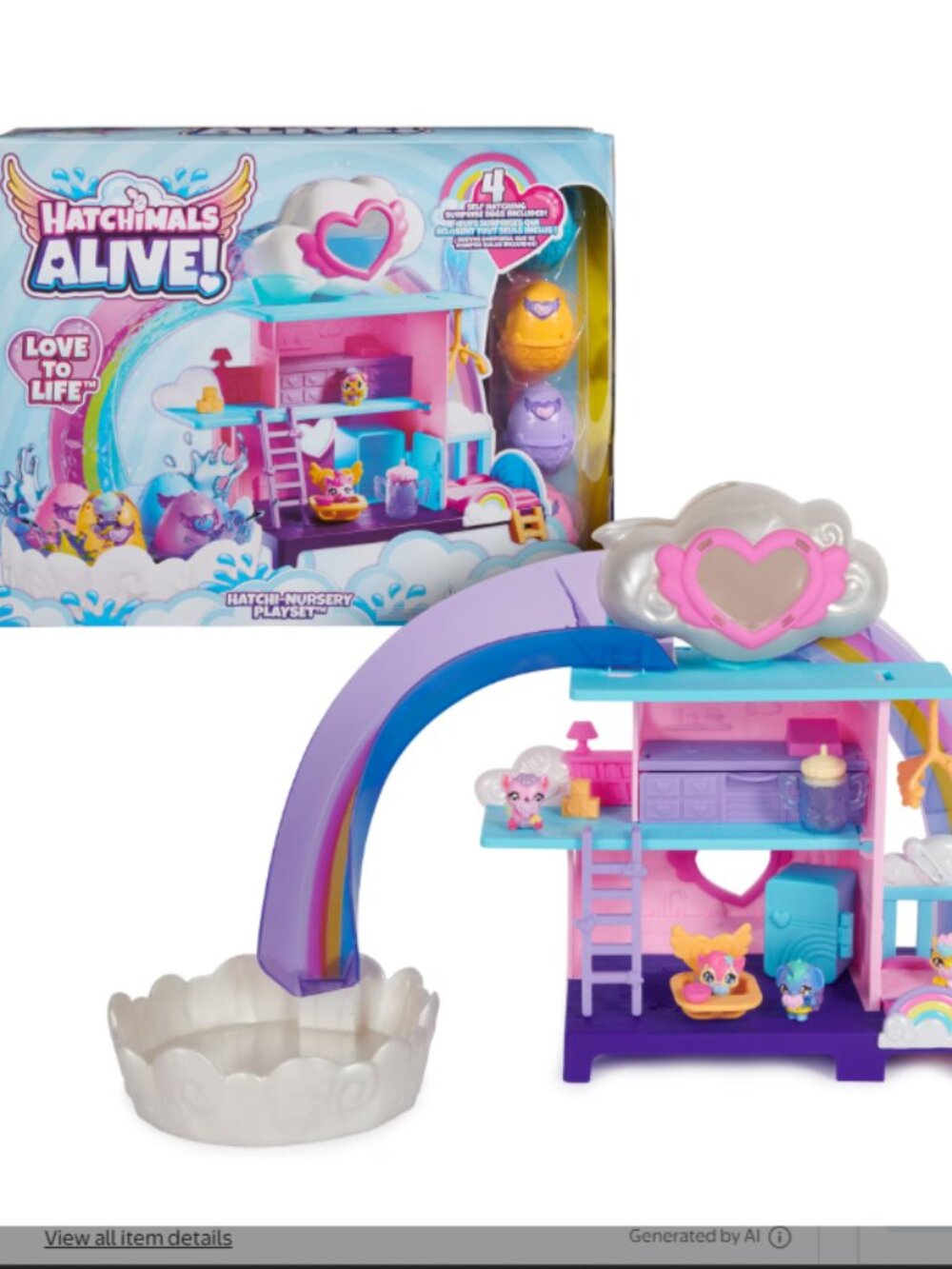 Hatchimals Alive Hatchi-Nursery Playset